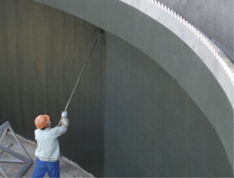 水庫(kù)聚脲防腐施工工程